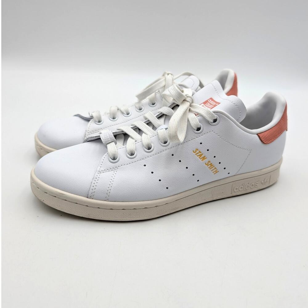 Adidas Stan Smith Lux Sneaker Shoes Women's Crystal White Size US9 EU41 1/3